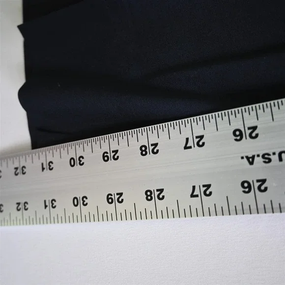 Jos A Bank 36x32 Navy Blue 100% Wool Pleated Front‎ Mens Dress Pants - Picture 4 of 9